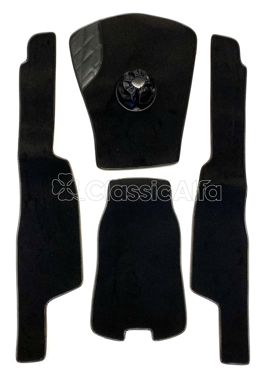 101-407 SPIDER CARPET SET BLACK 1958-65