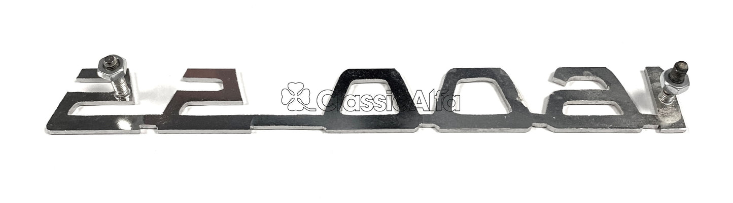 101-602/1 1600 SS BADGE FOR GIULIA SPRINT SPECIALE