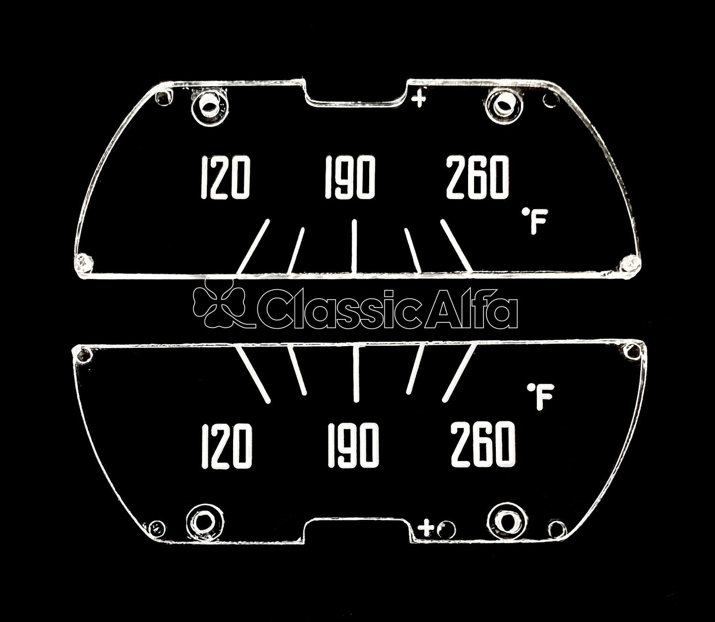 1900/102-117 GAUGE LENS SET 2000 CARS MPH