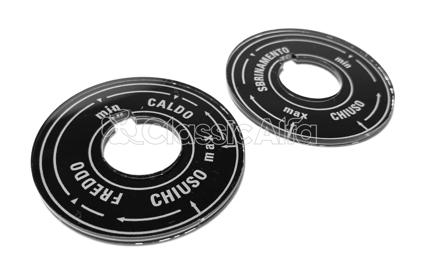 2600-258 HEATING CONTROL DIALS 2600 SPIDER