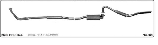 2600 BERLINA EXHAUST SYSTEM