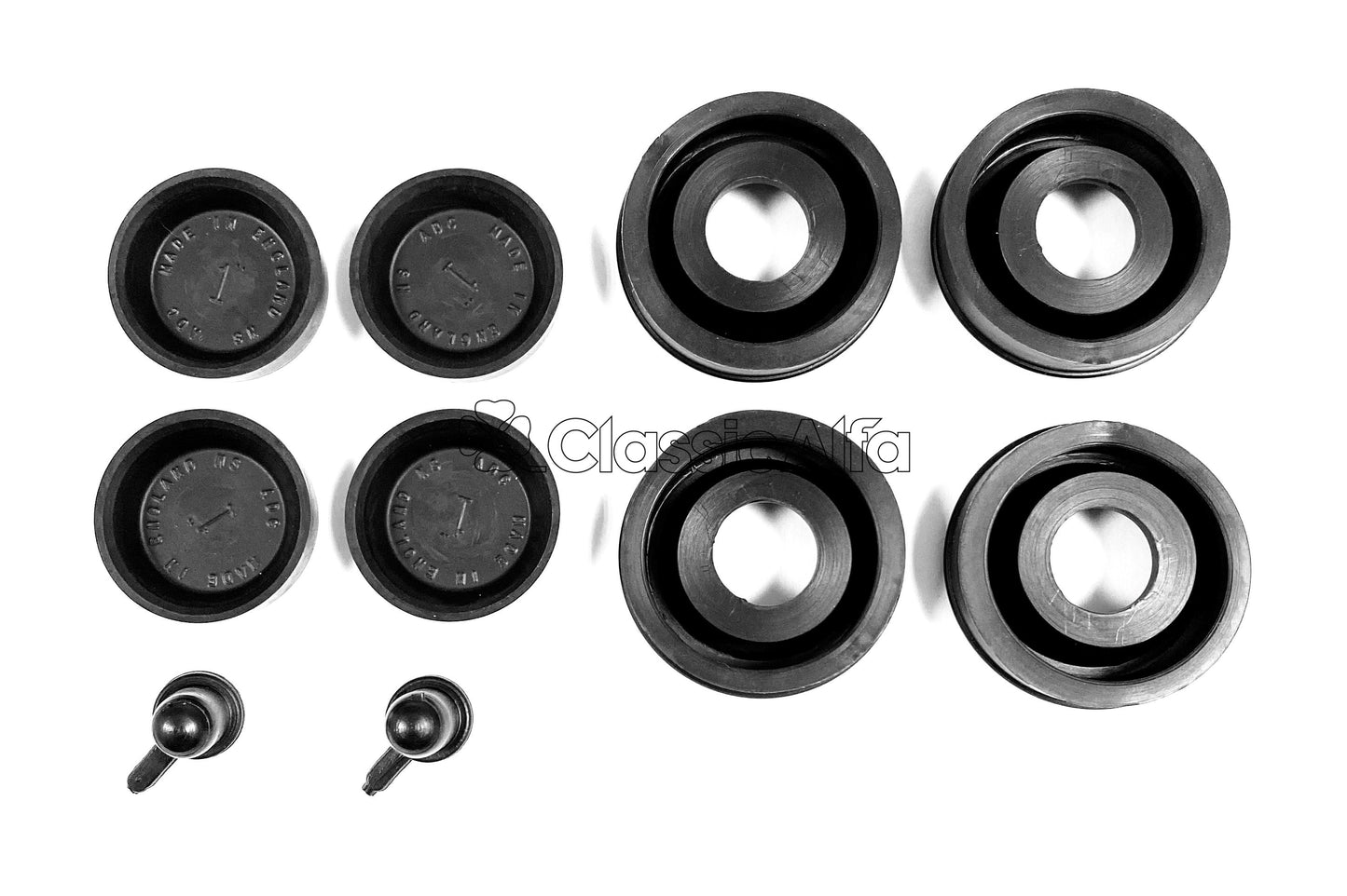 750-043 GIULIETTA FRONT BRAKE CYLINDER REPAIR KIT - TWO SHOE BRAKES 1 INCH DIA.