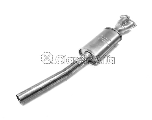 750-075 VELOCE FRONT EXHAUST SECTION 1300 - 750 & 101 SERIES CARS