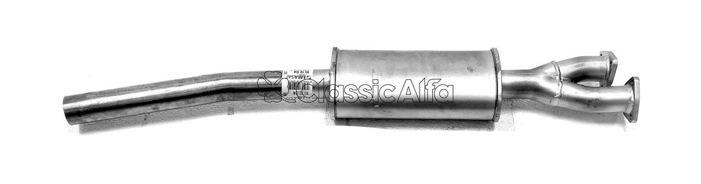 750-075 VELOCE FRONT EXHAUST SECTION 1300 - 750 & 101 SERIES CARS