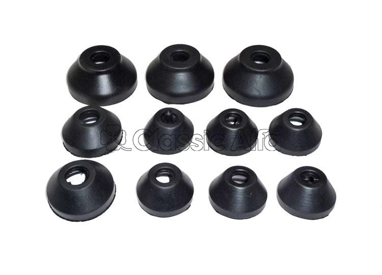 750-099 SET OF BALL JOINT/TRACK ROD END DUST COVERS - ALL 750/101 CARS