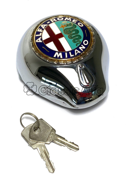 750-103 SPIDER BOOTLID CHROME LOCK ASSEMBLY 750 & 101