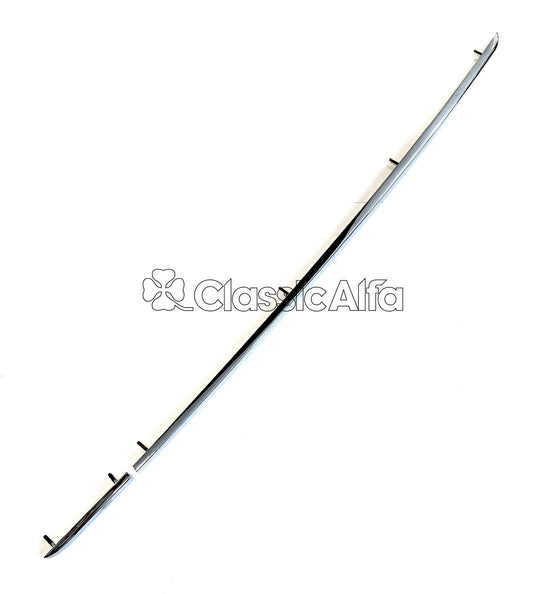 750-133 BONNET/HOOD CHROME TRIM STRIP - ALL 1300 750/101 SPIDERS 1956-62