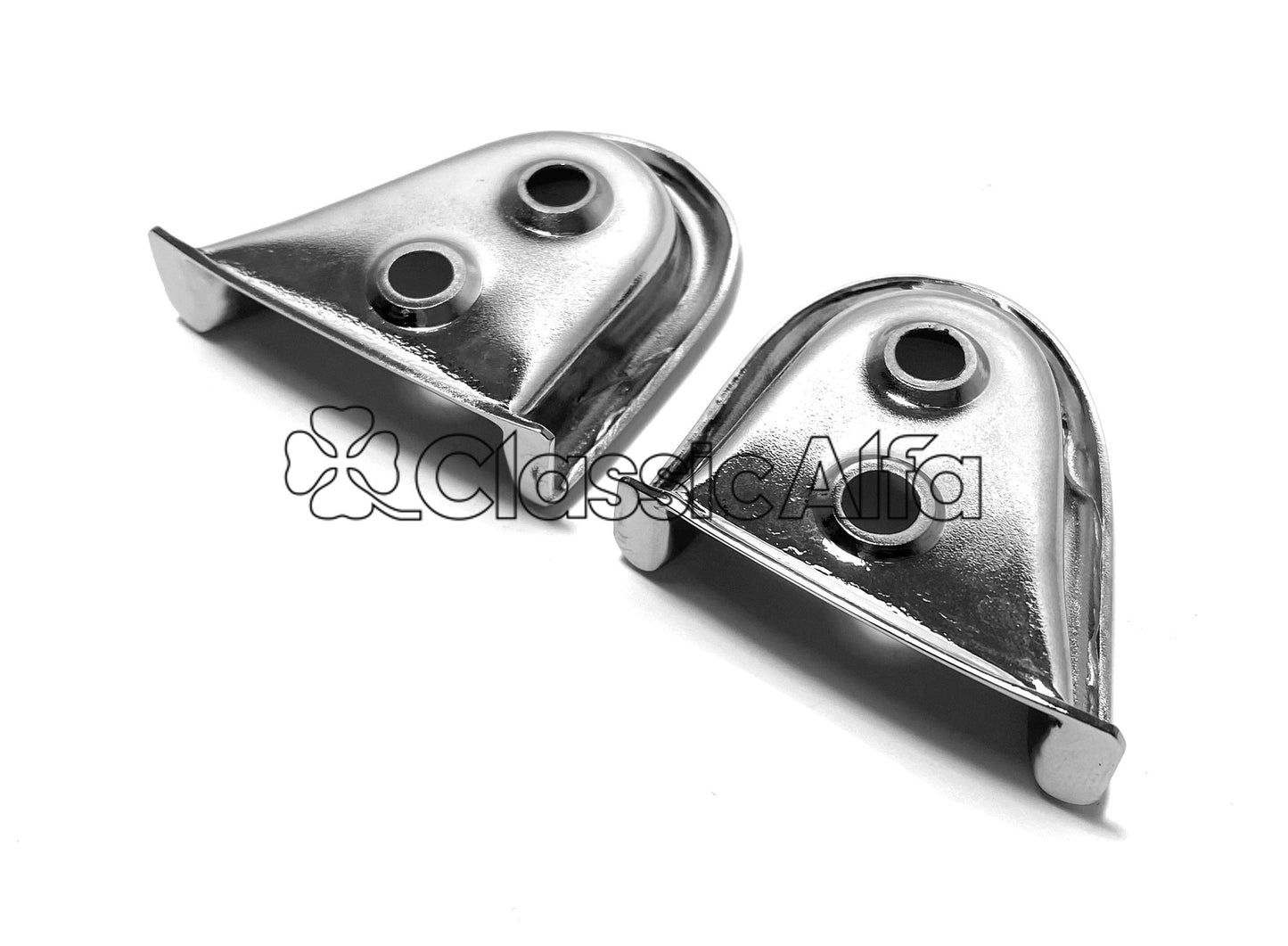 750-136 DOOR BUFFER RECEIVER CHROME PAIR- 750 & 101 SERIES SPIDER
