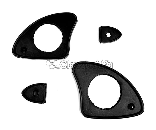 750-204 DOOR HANDLE OUTER SEAL SET - ALL 750 & 101 SERIES SPIDER, SPRINT & BERLINA