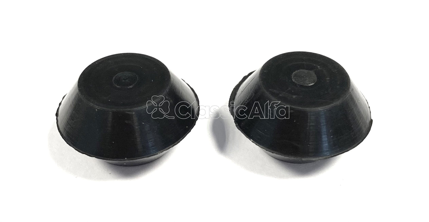 750-236 PAIR OF BONNET STOP RUBBERS - 750 & 101 SERIES SPIDERS