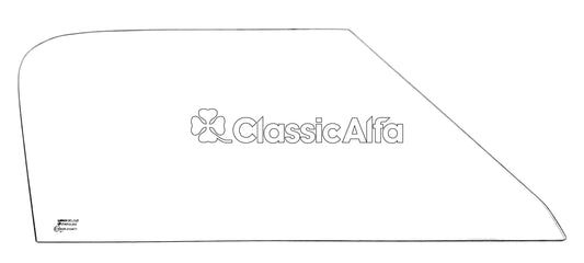 750-334 GIULIETTA SPIDER DOOR GLASS