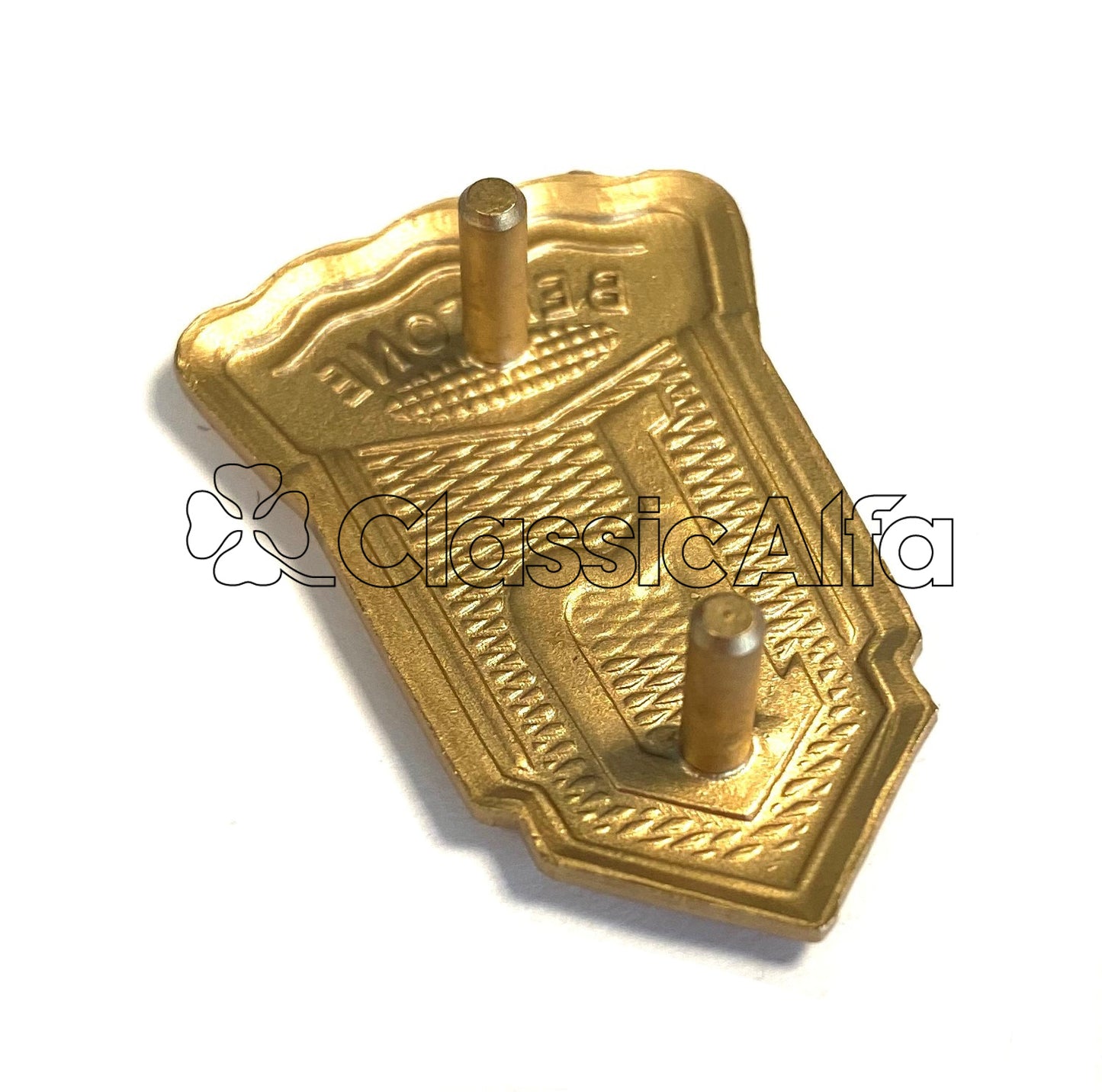750-604 BERTONE B BADGE - GOLD