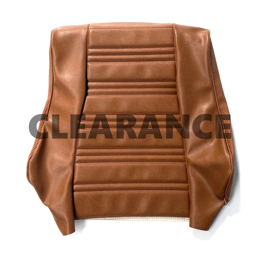 90389 FRONT SEAT BACK COVER 1750 GTV MK 2 - CINGHIALE BROWN