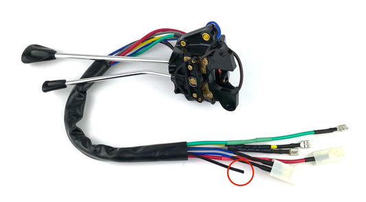 90635 COLUMN SWITCH - 4 HEADLIGHT CARS TO CLEAR