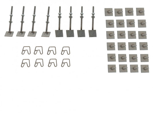 1900/102-115 LOWER CHROME TRIMS 2000 TOURING SPIDER