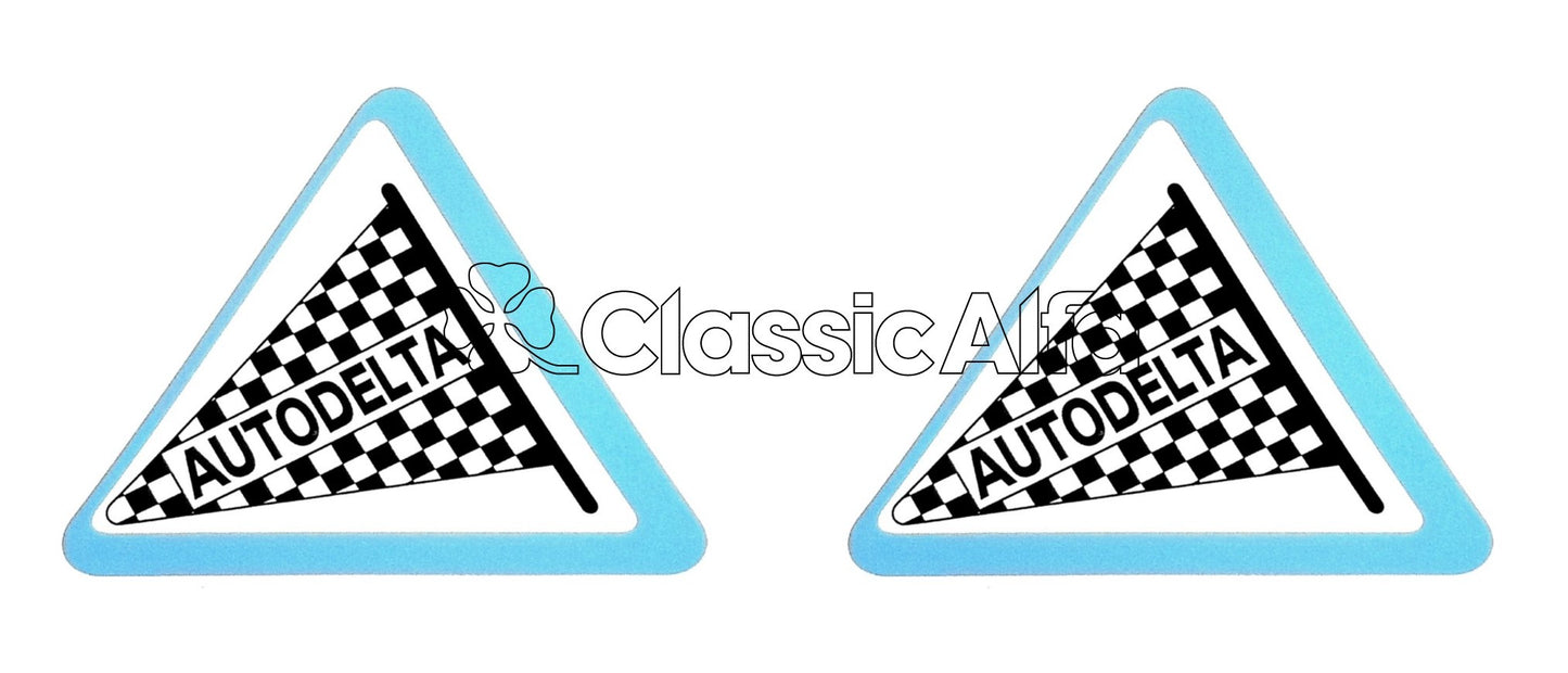 AC076 AUTODELTA STICKER - PAIR