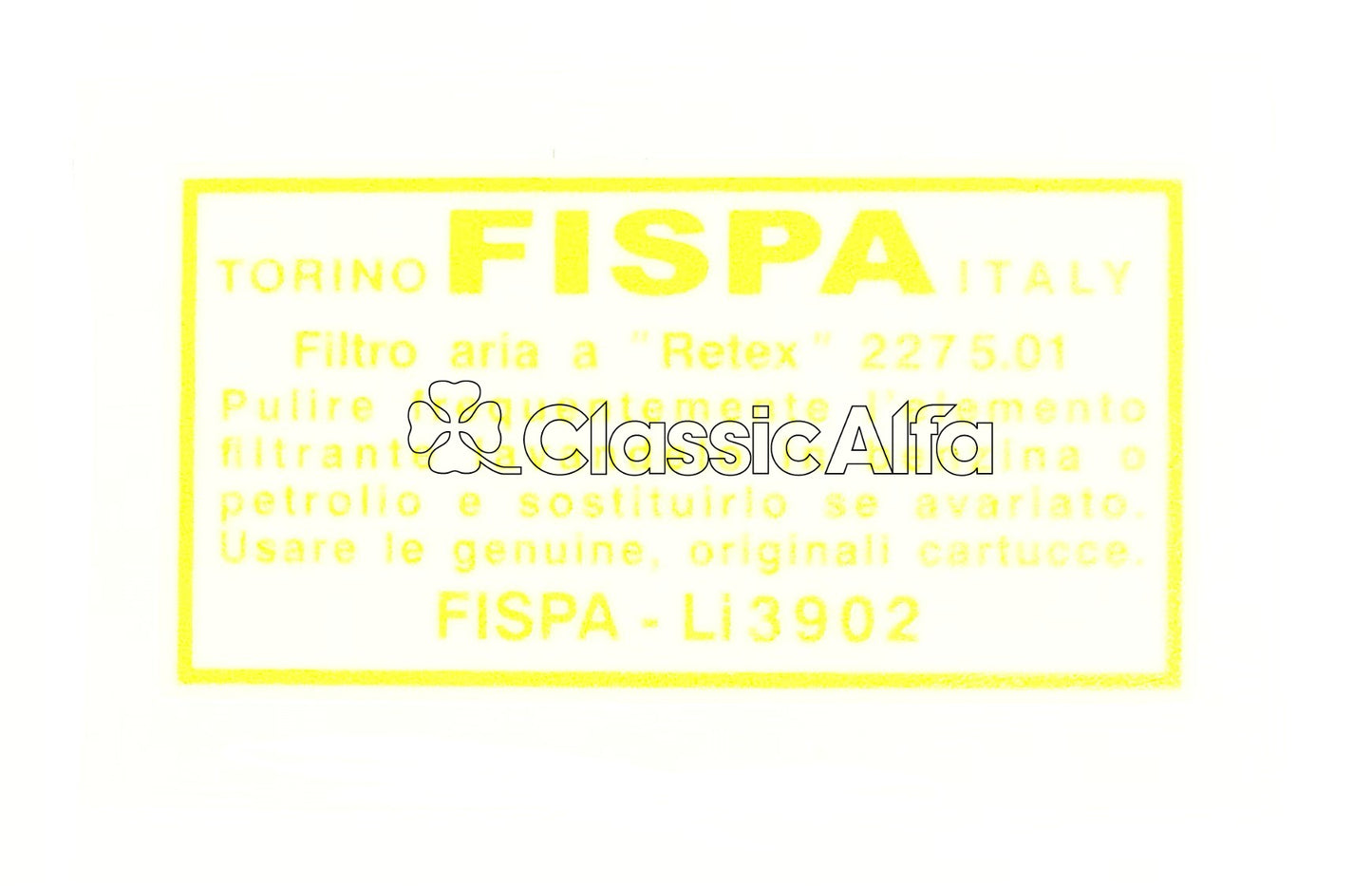 AC133 FISPA AIRBOX DECAL LI3902