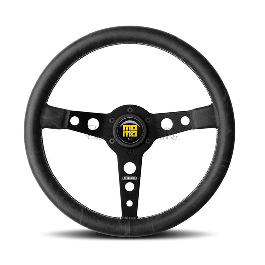 AC157 MOMO PROTOTIPO HERITAGE STEERING WHEEL - BLACK