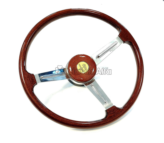 AC158 GTV & SPIDER 1750 COMPLETE HELLEBORE STYLE STEERING WHEEL