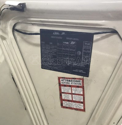 AC178 ATTENZIONE! STICKER - LATE SPIDER