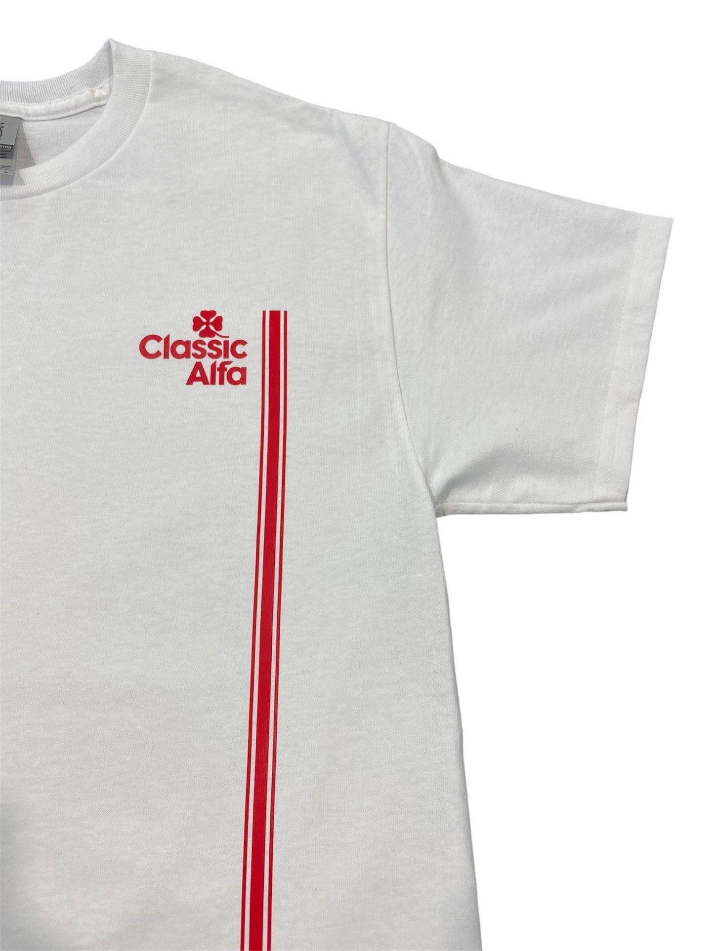 AC501 CLASSIC ALFA T-SHIRT - WHITE