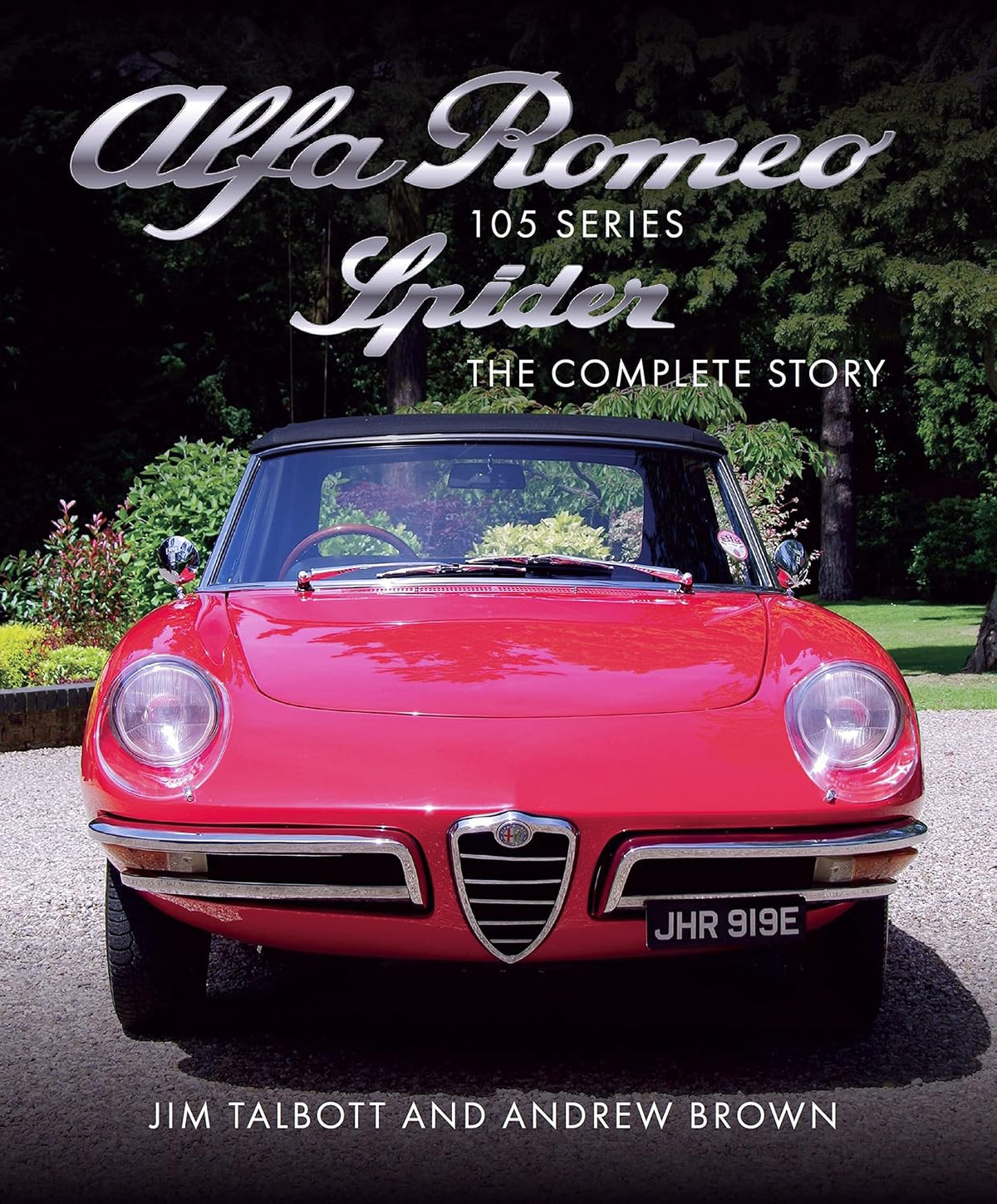 AC618 ALFA ROMEO 105 SERIES SPIDER BOOK