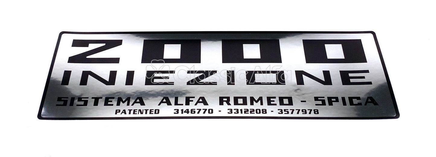 AC638 2000 INIEZIONE SPICA AIR BOX STICKER