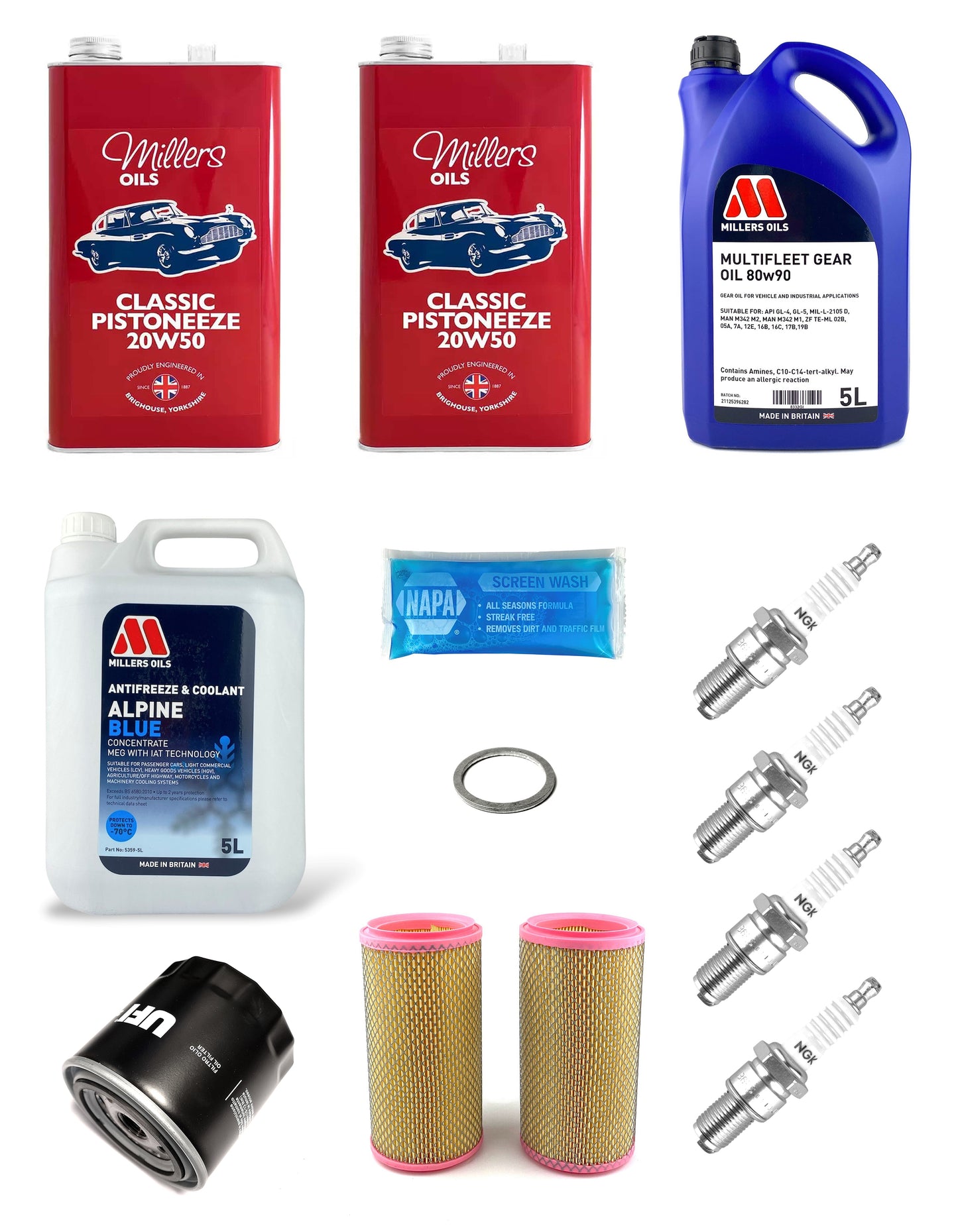 105 SERIES FULL SERVICE KIT
