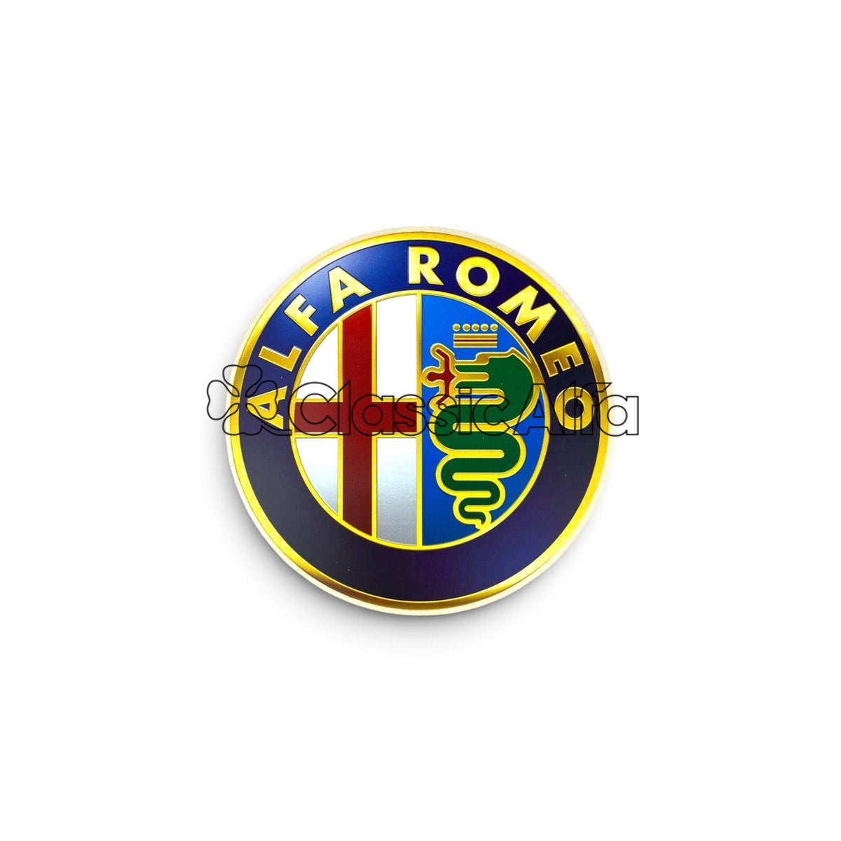 AC661 ALFA ROMEO LOGO STICKER - 19.5CM