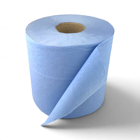 AC757 BLUE ROLL - 2 PLY (144x165MM)