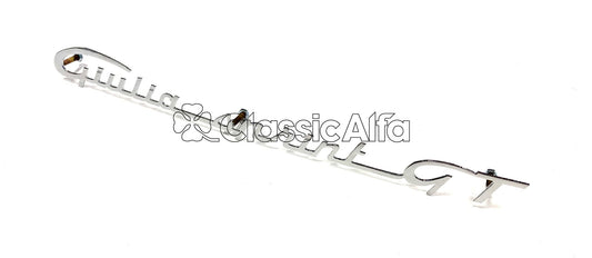 BG009 GIULIA SPRINT GT BOOTLID SCRIPT