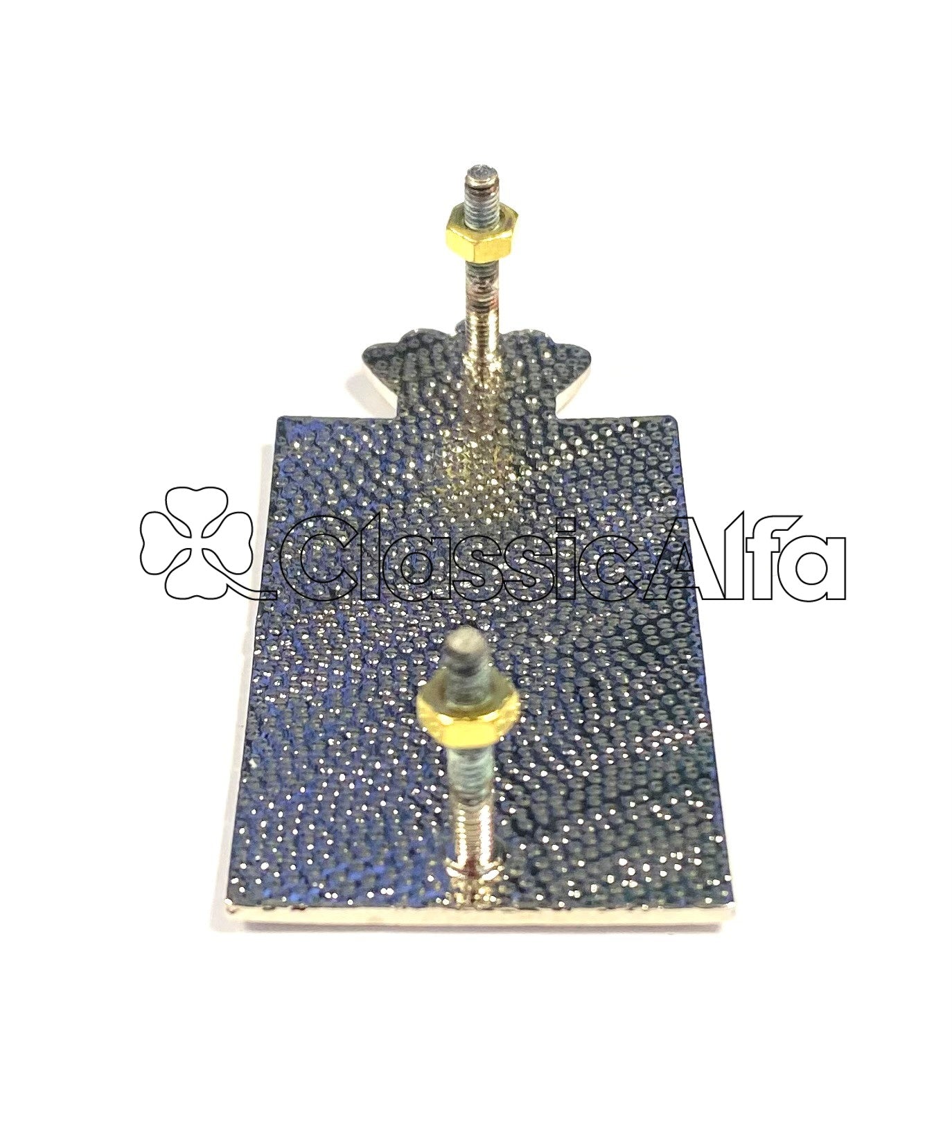 BG019 ENAMEL PININFARINA F BADGE - ROUNDTAIL SPIDER 1966-69