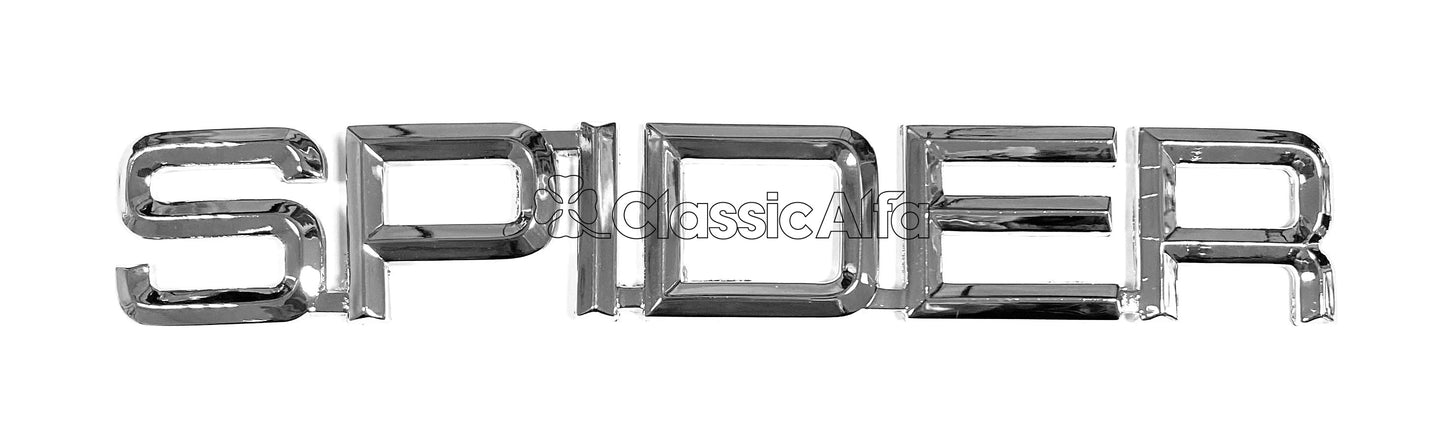 BG024 "SPIDER" SCRIPT FOR REAR OF SERIES 4 SPIDER 1990-93