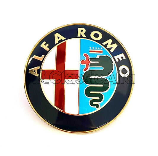 BG025 LARGE 75mm ALFA GRILLE BADGE