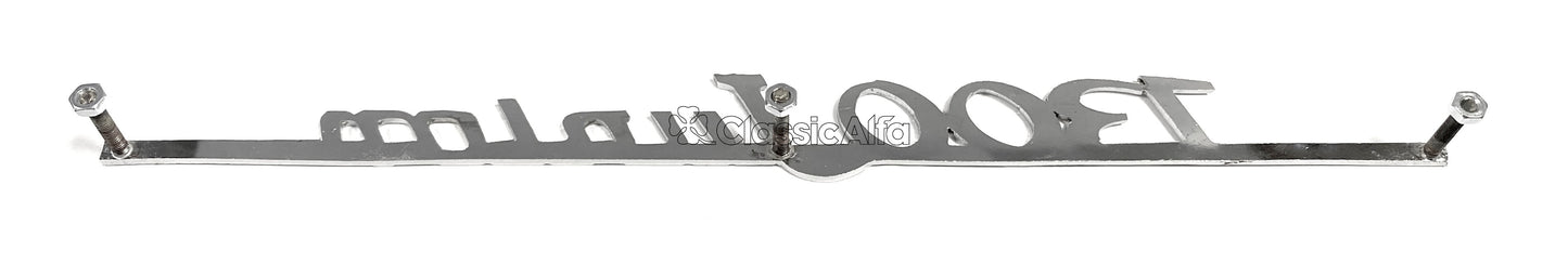 BG043 1300 BOOTLID SCRIPT BADGE ROUNDTAIL JUNIOR