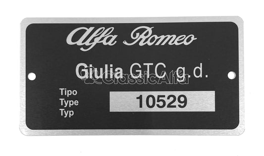 BG053 TYPE PLATE 105.29