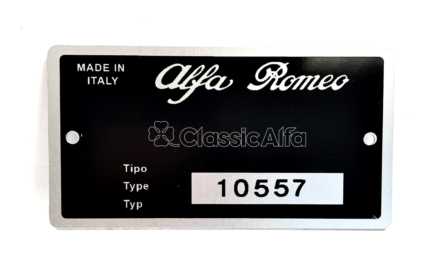 BG071 TYPE PLATE SPIDER VELOCE 1750 LHD 105.57