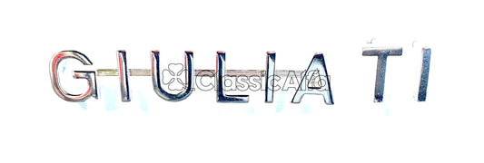 BG085 GIULIA EARLY "GIULIA TI" BADGE