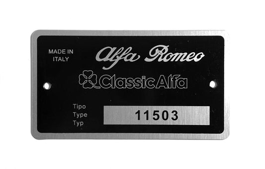 BG093 TYPE PLATE GT JUNIOR 1600 115.03