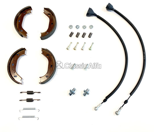BR051/1 HANDBRAKE SHOES KIT (ATE)