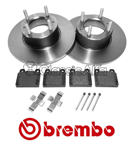 BR515 BREMBO FRONT BRAKE DISC & PADS SET 1750/2000