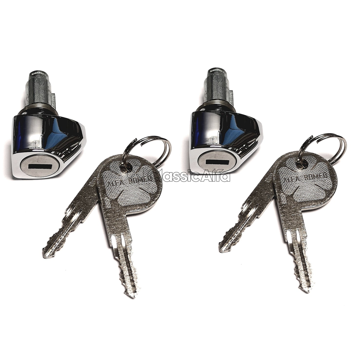 CH103 SPIDER ROUNDTAIL OUTER DOOR HANDLES LOCK SET