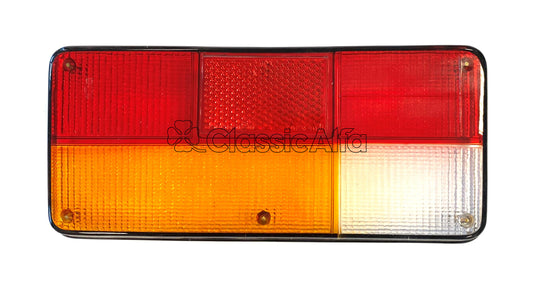 D0111 REAR LIGHT LENS LEFT BLACK RIM 116 SALOON