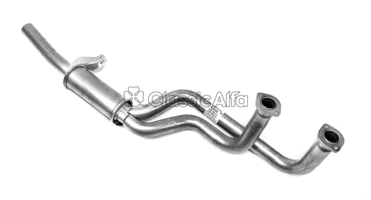 D0292 EXHAUST FRONT SECTION 75 TWINSPARK (CARS WITHOUT CAT)