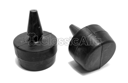 D0480 FRONT SUSPENSION LOWER BUMP STOP PAIR ALFETTA SALOON