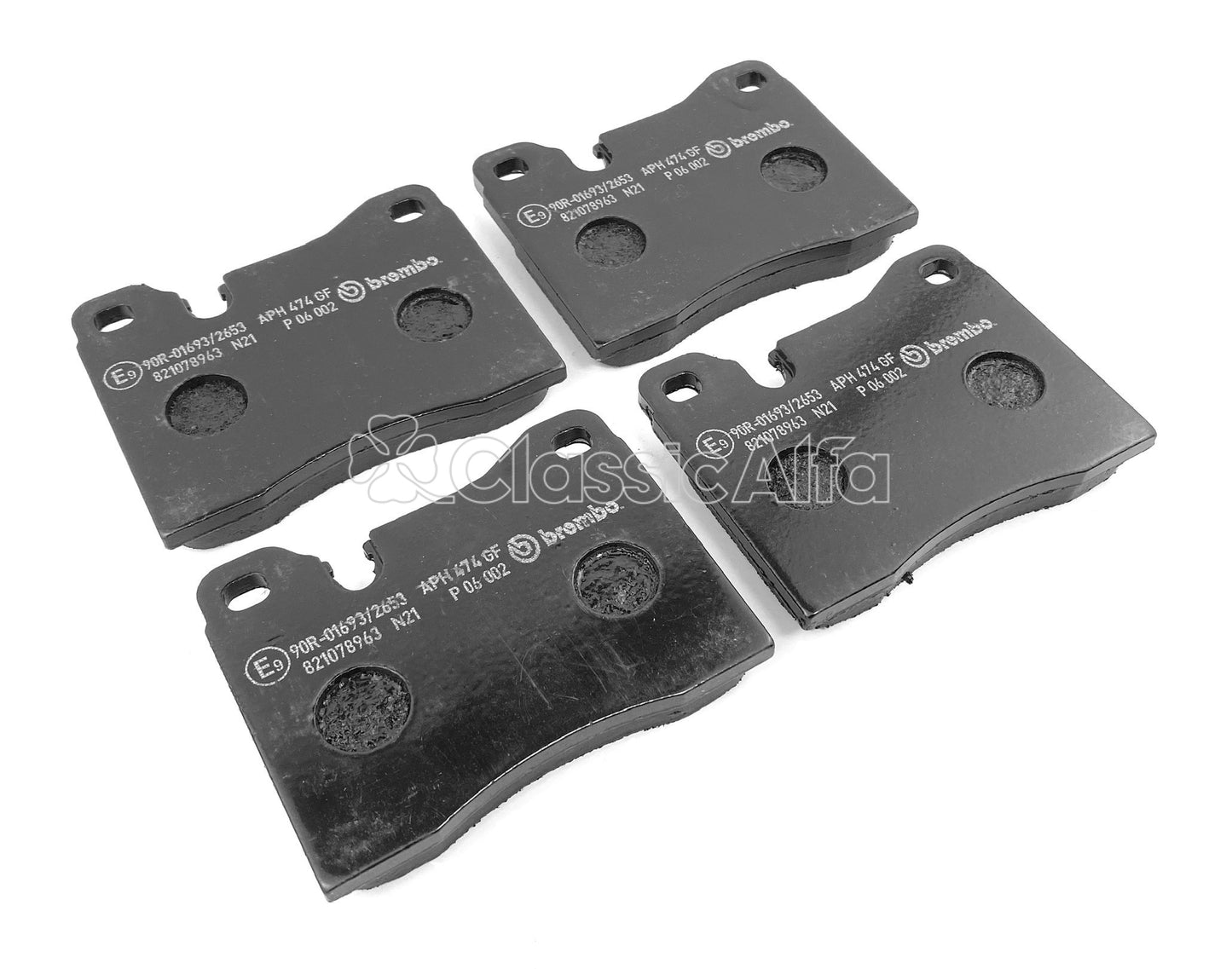 D0537 FRONT BRAKE PADS 75 2.0 & 1.8 CARBURETTOR