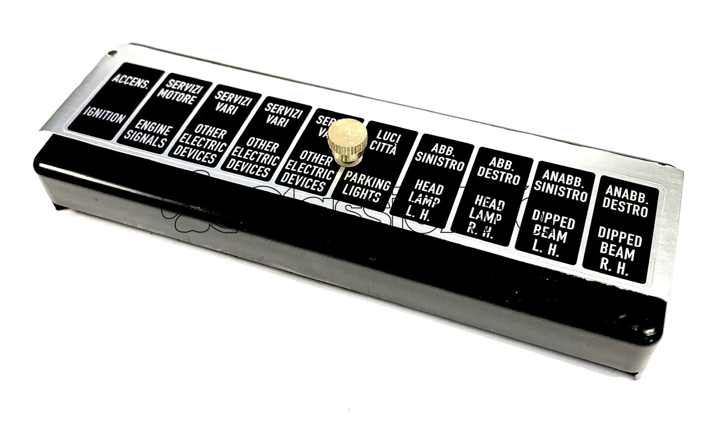 EL050 FUSE BOX LID FOR 105 SERIES CARS 1962-67