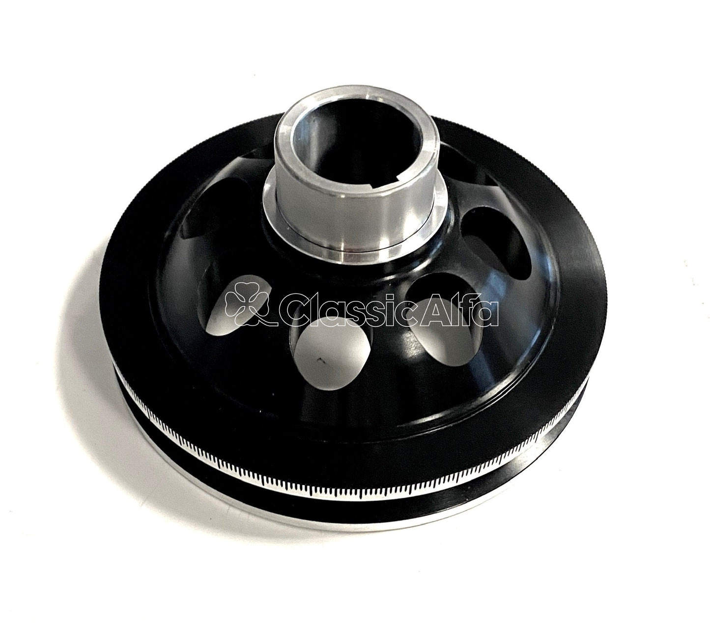 EN542 ALUMINIUM FRONT CRANKSHAFT PULLEY-360 DEGREE MARKING