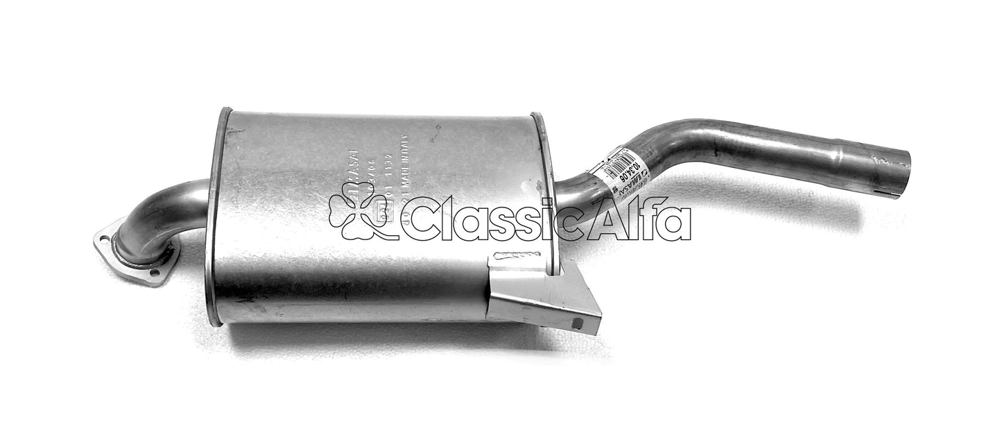 EX009 MIDDLE EXHAUST SECTION - SPIDER 1971-86 (CARBURETTOR MODELS)