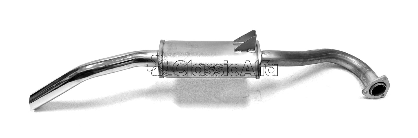 EX015 REAR EXHAUST SECTION - ROUNDTAIL SPIDER 1966-70